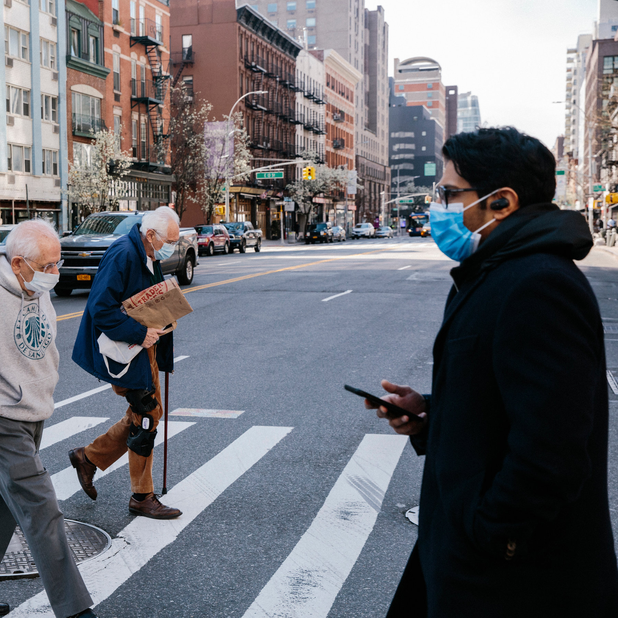 Face masks - Copyright: Mark Abramson for The New York Times