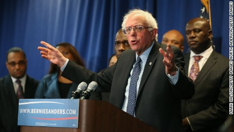 Sanders DNC - Copyright: CNN news