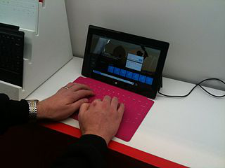 Microsoft Surface Tablet PC - Copyright: Paulo Ordoveza, on Wikimedia via Flickr
