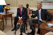 Trump meets Obama - Copyright: Wikipedia: Jesusemen Oni / VOA Public Domain