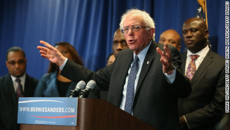 Sanders - Copyright: CNN