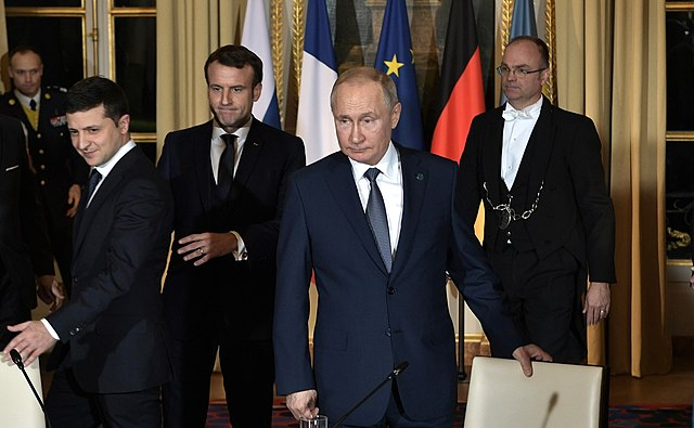 Normandy Format Summit 2019 - Copyright: kremlin.ru (CC BY 4.0)