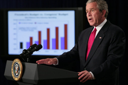 President George W. Bush delivers remarks on the Fiscal Year 2008 budget  - Copyright: The White House