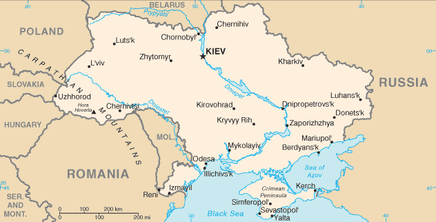 Ukraine map